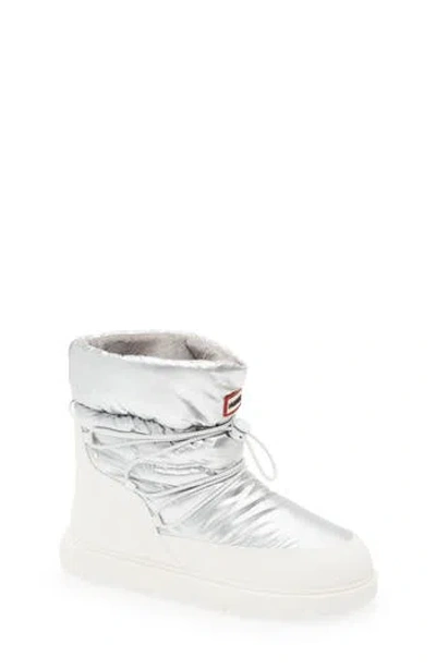 Hunter Kids' Cozy Insulated Waterproof Winter Boot In Metallic