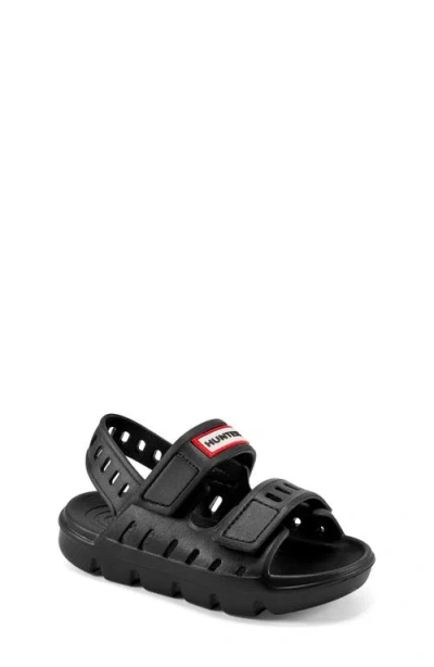 Hunter Kids' Dottie Slingback Sandal In Black 001