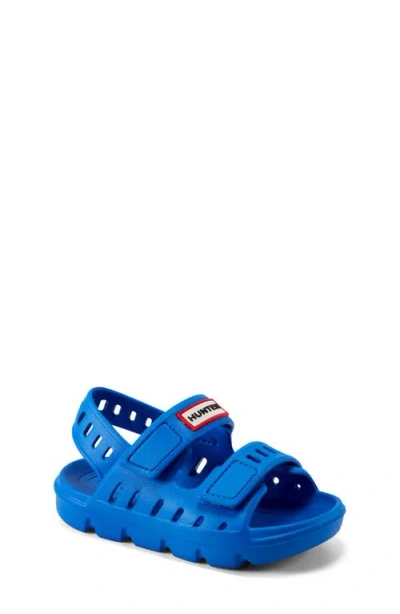 Hunter Kids' Dottie Slingback Sandal In Medium Blue 420