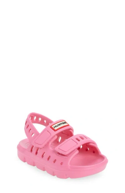 Hunter Kids' Dottie Slingback Sandal In Pink