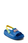 Hunter Kids' Fern Slingback Sandal In Medium Blue 420
