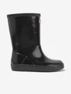 Hunter Kids First Classic Gloss Wellies Eu 33 Uk 1 Black In Black
