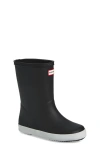 Hunter Kids' First Classic Rain Boot In Black
