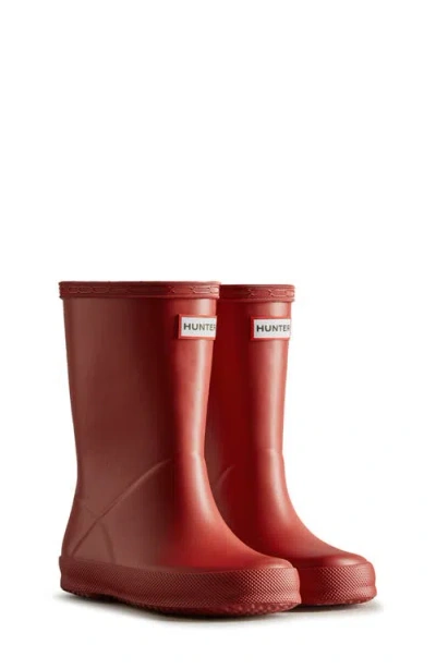Hunter Kids' First Classic Rain Boot In Brown