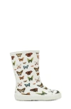 Hunter Unisex Kids First Classic Rain Boots - Toddler, Little Kid In Cream Multi/cream
