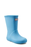 Hunter Kids' First Classic Rain Boot In Medium Blue