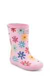 Hunter Kids' First Classic Rain Boot In Pink