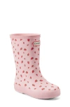 Hunter Kids' First Classic Rain Boot In Rose Multi