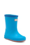 Hunter Kids' First Classic Rain Boot In Vivd Blue/imperial Blue