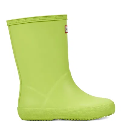 HUNTER Kids First Classic Rain Boots 13C Light Green