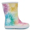 Hunter Kids First Classic Rain Boots 3 Tie-dye In Multi