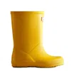 Hunter Kids First Classic Rain Boots 3 Yellow