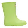 Hunter Kids First Classic Rain Boots 9c Acid Green