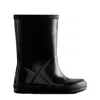 Hunter Kids First Gloss Rain Boots 13c Black