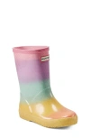 Hunter Kids' First Starcloud Waterproof Rain Boot In Multi