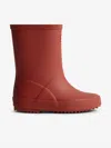 Hunter Kids First Wellington Boots In Burgundy