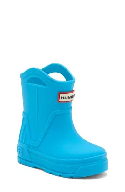 Hunter Kids' Georgey Waterproof Rain Boot In Blue