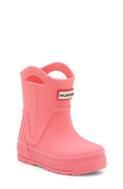 Hunter Kids' Georgey Waterproof Rain Boot In Pink