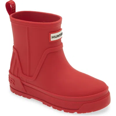 Hunter Kids' Grace Rain Boot In Sussex Red