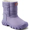 Hunter Kids' Intrepid Snow Boot In Purple