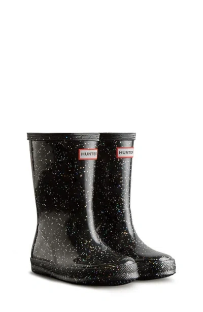 Hunter Kids' Original First Classic Glitter Rain Boot