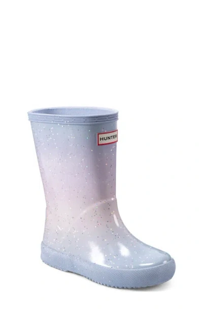 Hunter Kids' Original First Classic Glitter Rain Boot