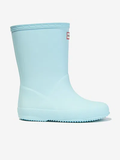Hunter Kids Original First Classic Wellington Boots In Blue ModeSens