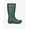 Hunter Dark Green Kids' Original Rubber Wellington Boots Eur 34 / 2 Uk