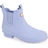 Hunter Kids' Original Waterproof Chelsea Rain Boot In Blue