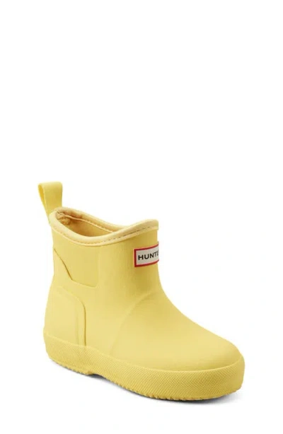 Hunter Kids' Original Waterproof Chelsea Rain Boot In Cosmo Yellow/cosmo Yellow