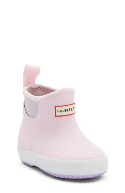 Hunter Kids' Original Waterproof Chelsea Rain Boot In Pink