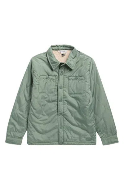 Hunter Kids' Quilted Jacket In Green