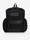 Hunter Kids Renfrew Borg Sherpa Top Clip Backpack In Black