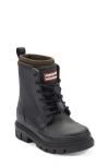 Hunter Kids' Stamp Waterproof Lace-up Rain Boot In Multi