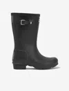 Hunter Kids Wellington Boots Eu 31 Uk 12 Black In Black