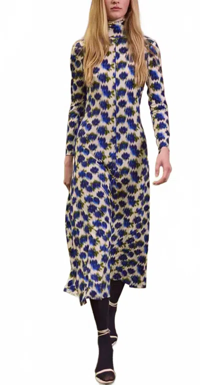 Hunter Kings Hill Dress In Ikat Rose In Multi