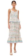 Hunter Lacey Dress Pastel Botanicals In Pastel Botanicals