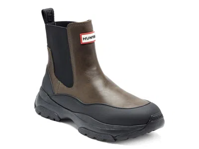 Hunter Landon Chelsea Boot In Brown