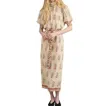Hunter Langley Maxi Dress In Fall Floral Cream In Multi