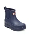 Hunter Lass Rubber Rain Boot In Blue