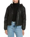 Hunter Leah Rain Jacket In Black