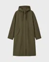 Hunter Leslie Parka In Mörkgrön