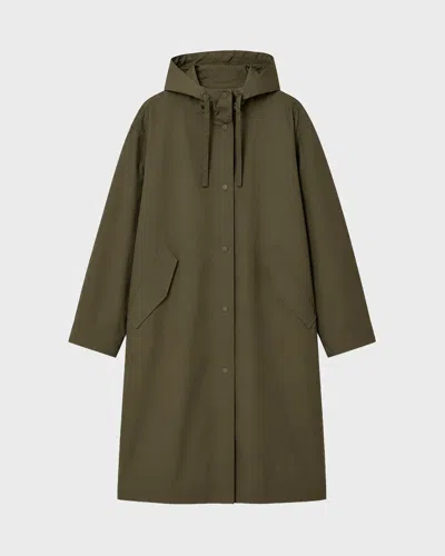 Hunter Leslie Parka In Mörkgrön