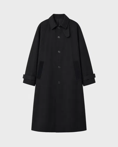 Hunter Ley Long Coat Svart In Black