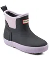 Hunter Little Kid's Finley Pull-on Waterproof Rain Boots From Finish Line In Dark Blue