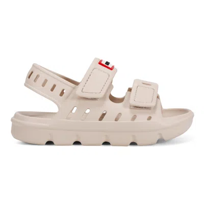 HUNTER Little Kids Dottie Slingback Casual Flat Sandals 13C Light Natural