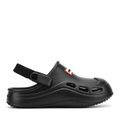 Hunter Little Kids Eren Casual Slip-on Clogs 12c Black