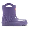 Hunter Little Kids Georgey Waterproof Rain Boots 12c Medium Purple In Multi