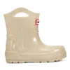 Hunter Little Kids Georgey Waterproof Rain Boots 13c Gold In Neutral