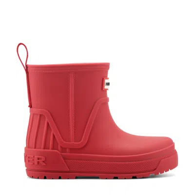 Hunter Little Kids Grace Waterproof Rain Boots 5c Medium Red